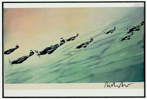 Gerhard Richter, born 1932 Dresden, post card,signed