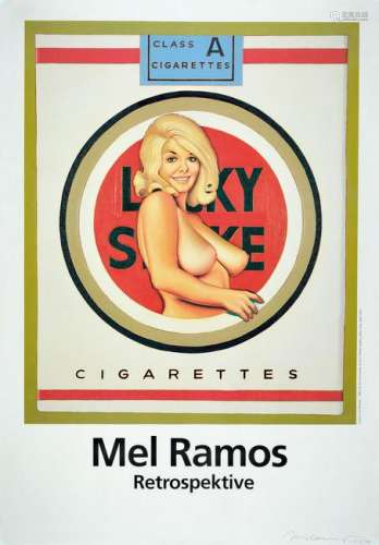 Mel Ramos, born 1935, Lucky Lulu Blonde