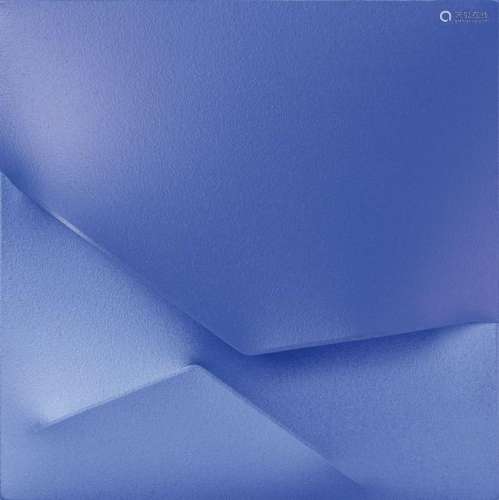 Gioseppe Amadio, born 1944, Titel: Ismoi blue-, verso