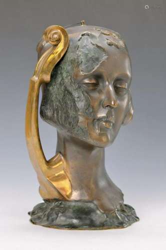 bronze sculpture von Helmut Leherb, 1933-1997,Woman's