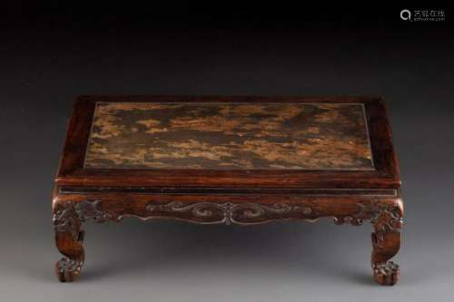 CHINESE RECTANGULAR TOP HUANGHUALI TABLE