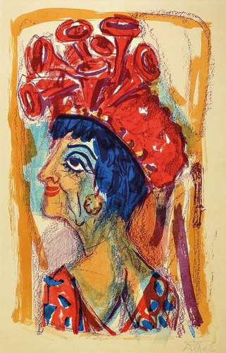 Otto Dix, 1891 Untermhaus-1969 Singen, Contessa