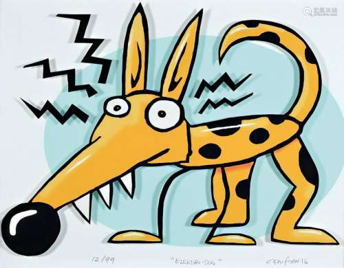 Charles Kaufmann, born 1953, Electric Dog