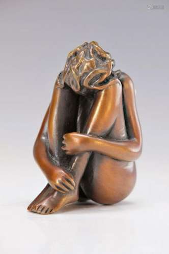 Bruno Bruni, born 1935 Gradara, Bronze figurine