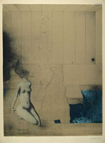 Paul Wunderlich, 1927-2010, lithograph, This is how the