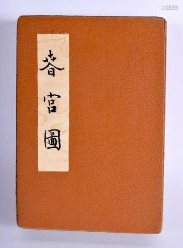 A CHINESE EROTIC BOOK.