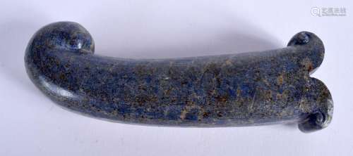 A MIDDLE EASTERN CENTRAL ASIAN LAPIS LAZULI SWORD