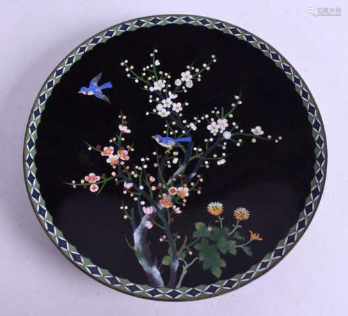 AN EARLY 20TH CENTURY JAPANESE TAISHO PERIOD CLOISONNE