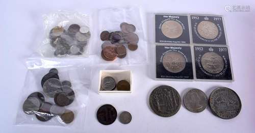 ASSORTED COINAGE etc. (qty)