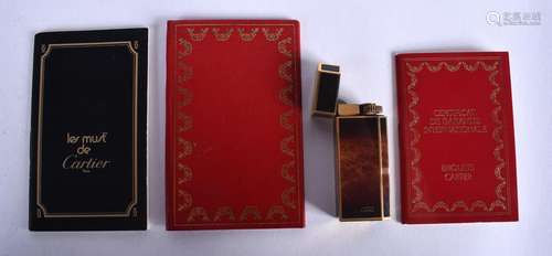 A FRENCH CARTIER LIGHTER. 5.75 cm high.