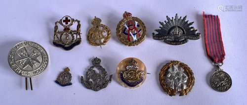 ASSORTED MILITARY BADGES etc. (qty)