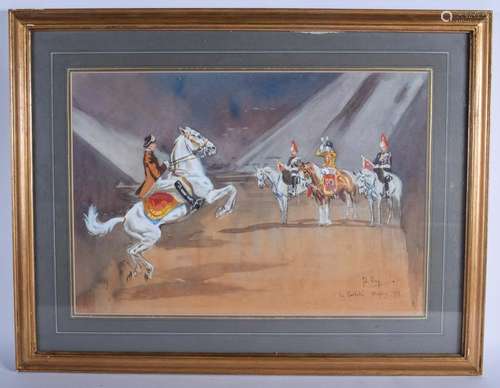 BRITISH SCHOOL FRAMED WATERCOLOUR, signed & dated 1969,