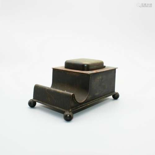1920-40 Bronze Ink box