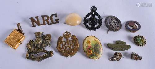 ASSORTED MILITARY BADGES etc. (qty)