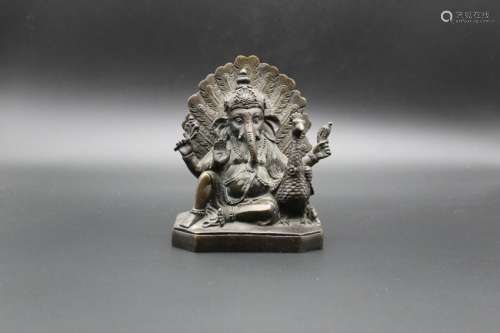 Antique India bronze buddha