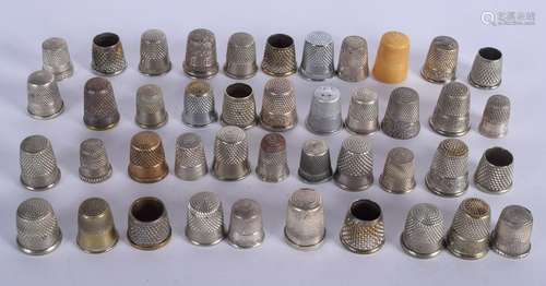 A BAG OF THIMBLES. (qty)