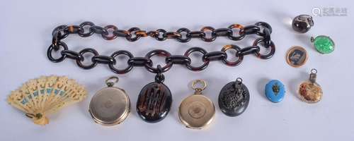 VARIOUS JEWELLERY including lockets. (qty)