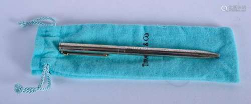 A TIFFANY & CO SILVER PEN.