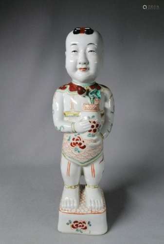 SUPERB CHINESE QING DYNASTY BOY FIGURE