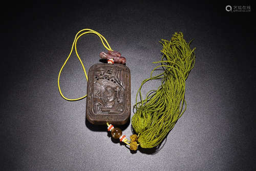 CHENXIANG WOOD PENDANT