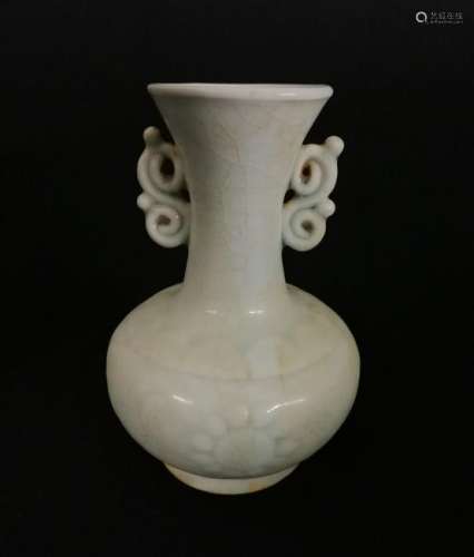 A rare Chinese whitish vase