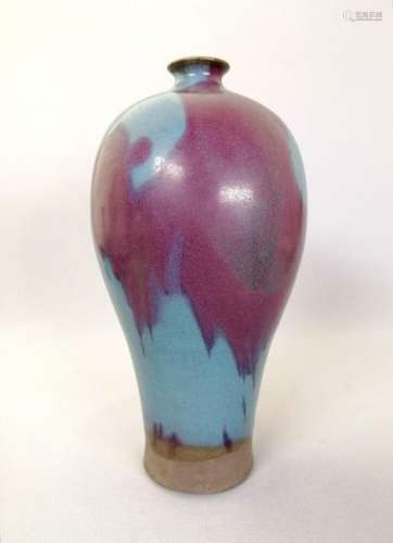 Nice Chinese Jun kiln Mei-Ping vase