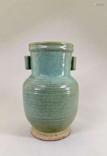 Chinese Celadon Song/Yuan Dynasty Jun Kiln Vase