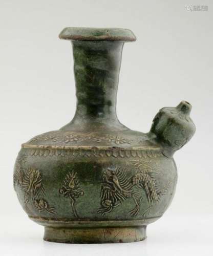 Chinese Ming dynasty greenish glaze Jun Chi