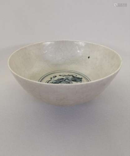 A superb Chinese blue and white porcelain bowl