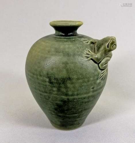 A Rare Chinese Song Dynasty Green Glazed Porcel507