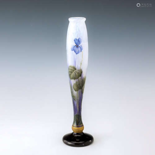 紫羅蘭紋花瓶