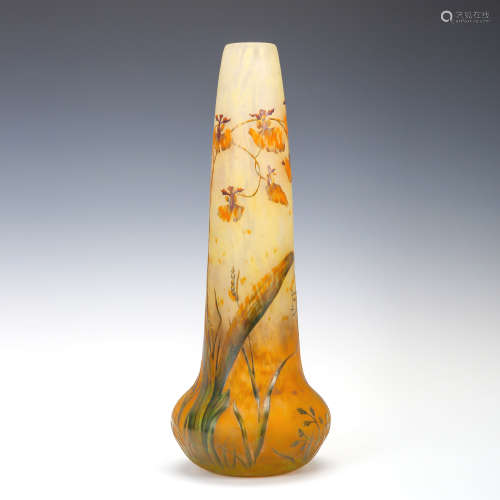 文心蘭紋花瓶
