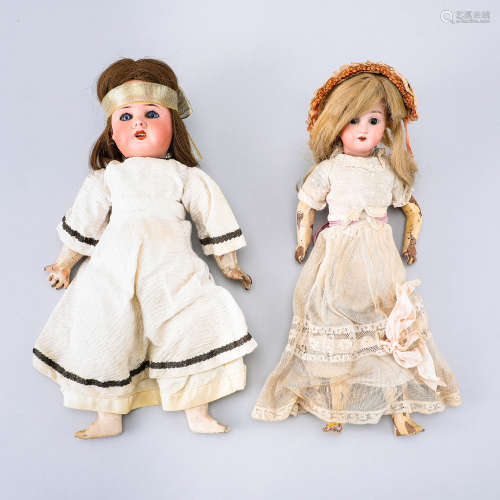 素瓷娃娃　2件
