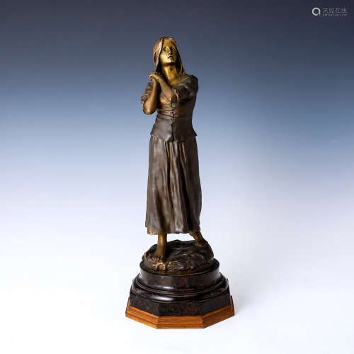 青銅雕塑 「聖女貞德」