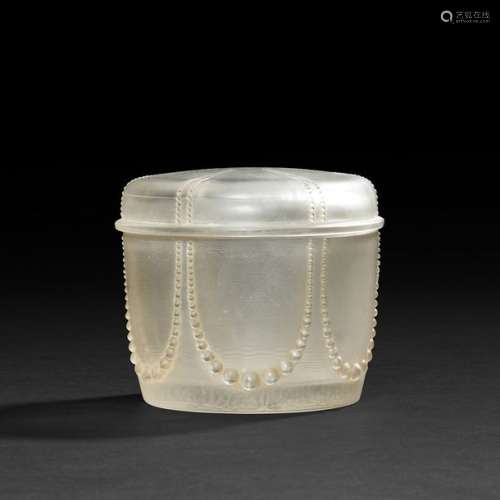 RENÉ LALIQUE (1886 1945) Perles, boîte n°2, le mod…