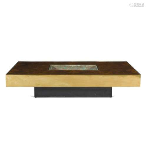 WILLY RIZZO DESIGN Table basse rectangulaire recev…