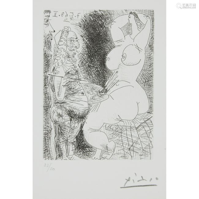 Pablo Picasso (Spanish, 1881-1973), , Vieux P