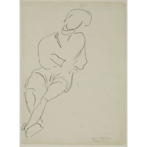 Henri Matisse (French, 1869-1954), , Marocain Assis,