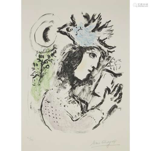 Marc Chagall (French/Russian, 1887-1985), , The Poetess