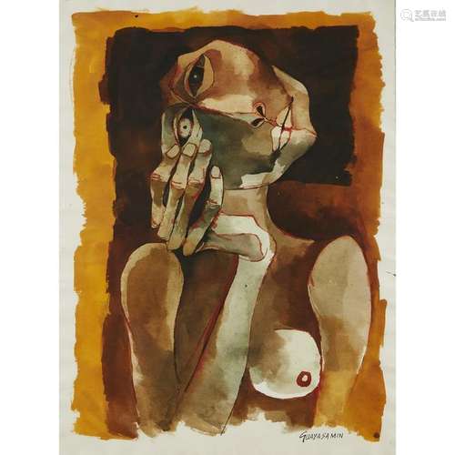 Oswaldo Guayasamín (Ecuadorian, 1919-1999), , Torso