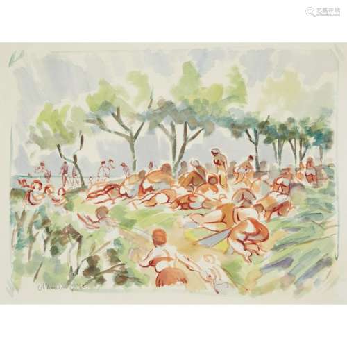Claes Oldenburg (American, b. 1929), , Bathers
