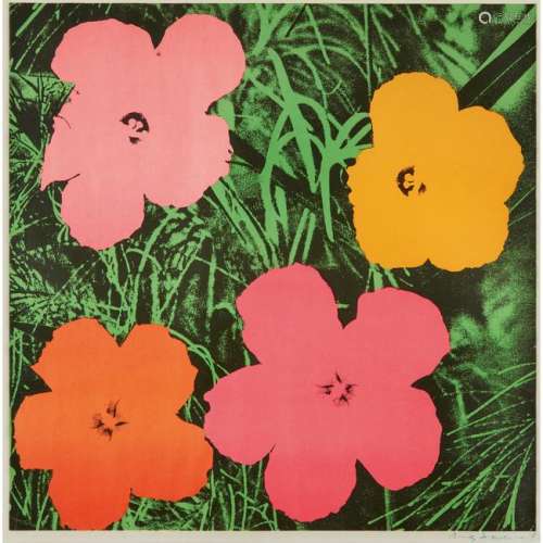 Andy Warhol, , Flowers