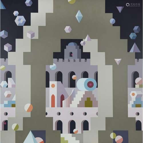 Edna Andrade (American, 1917-2008), , Fortress