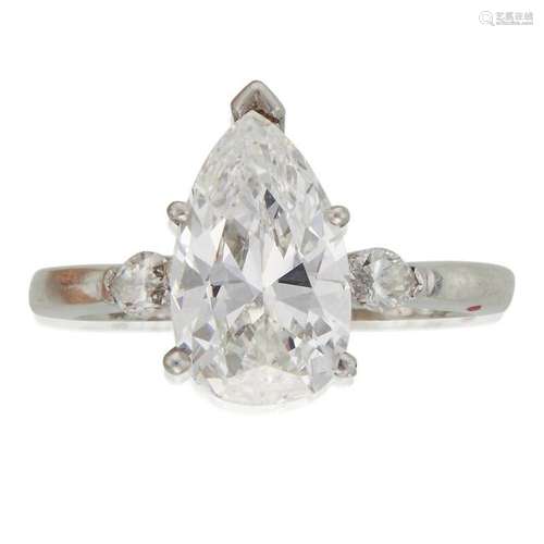 A diamond solitaire,