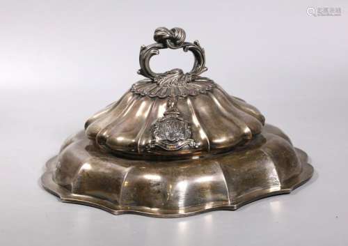 Benjamin Smith Sterling Double Serving Cover, 1836