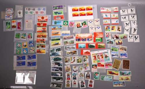 130 Chinese Commemorative Postage Stamps
