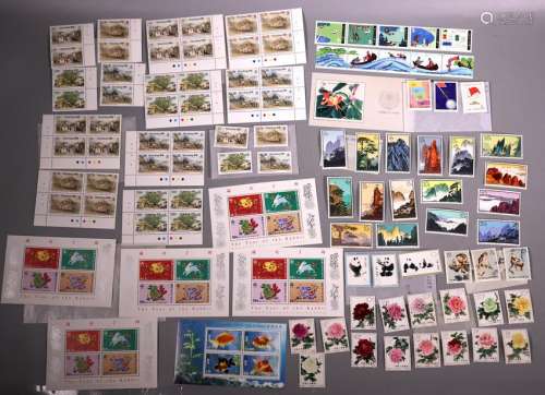 108 Chinese & H K Commemorative Postage Stamps