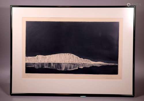 Photrographic Intaglio Etching; Iceberg 4/25, 1979