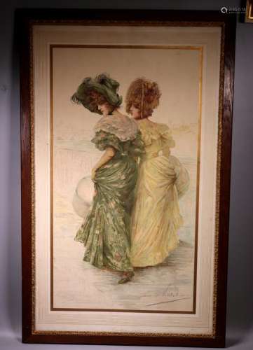 Frederique Vallet-Bisson; Belle Epoque Poster 1900