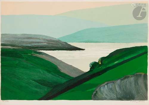 Roger MÜHL (1929 2008) Le Lac de Saint Cassien, ve…